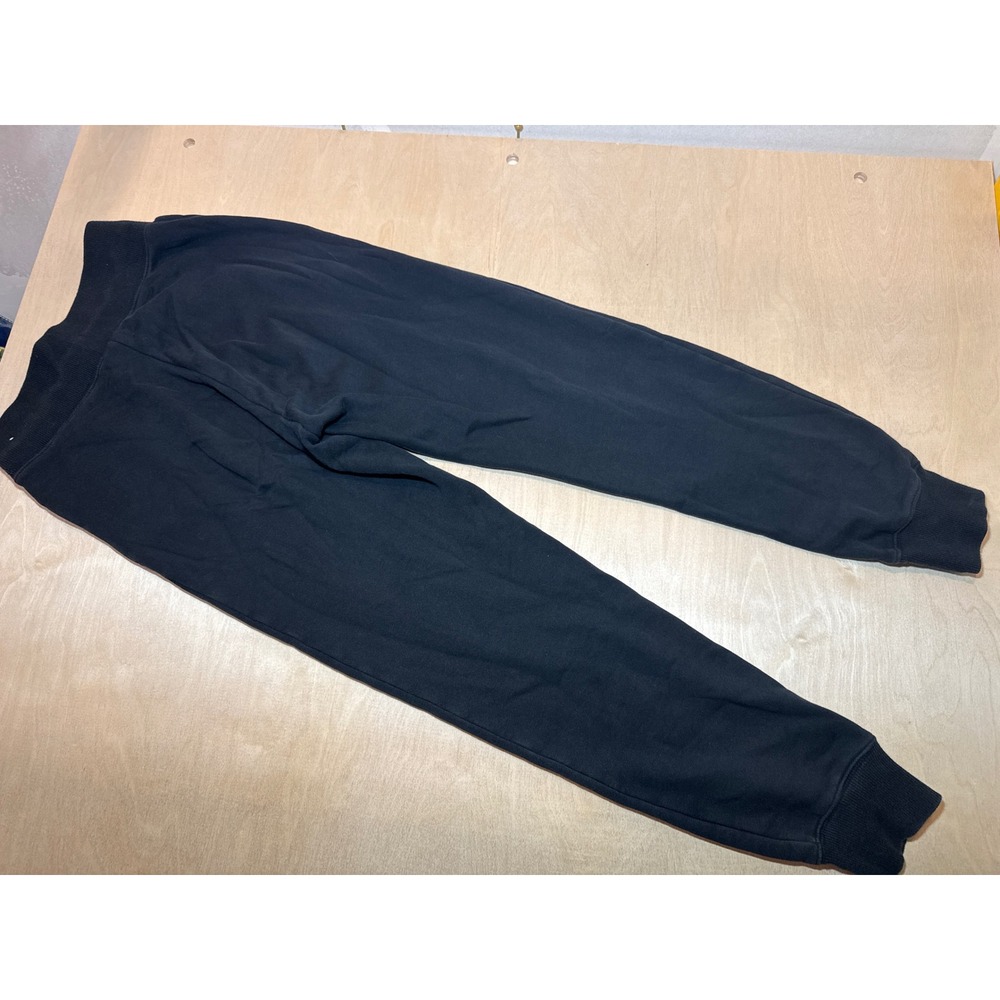 Nike Mens Fleece Joggers Black Sweatpants Swoosh Logo XS - Picture 4 of 6